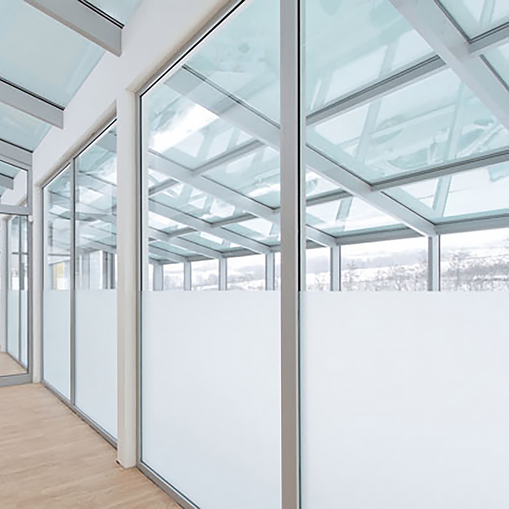 무점착 창문 유리 유리창 시트지 사생활보호 필름 암막 썬팅지 안개 100x50