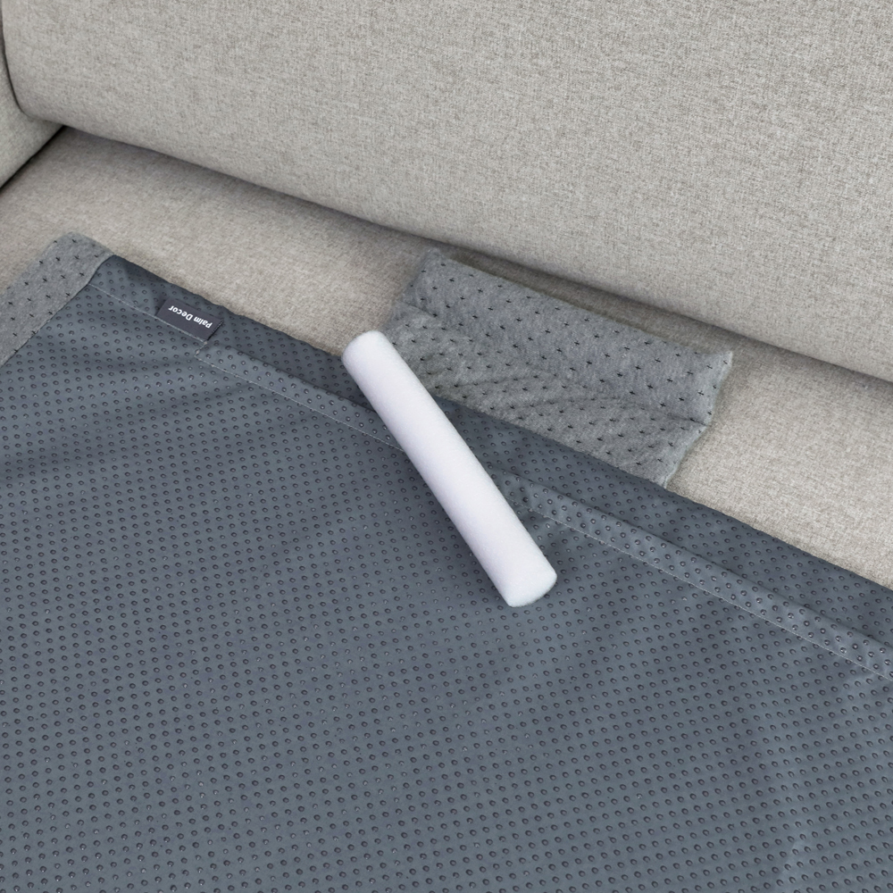 팜데코 돈무브 쇼파토퍼 돌 소파패드 매트 깔개 커버 3인용 덮개 다크그레이