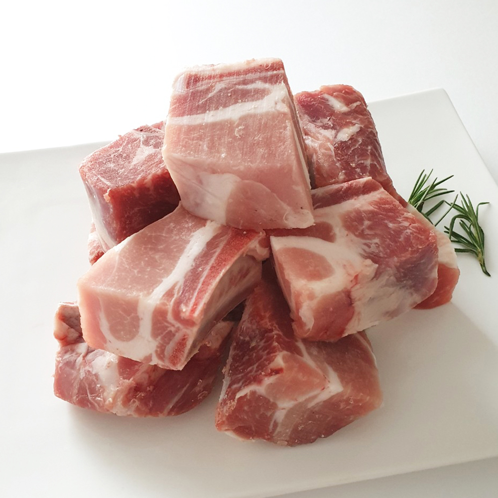 힐링미트 돼지갈비 국내산 찜용 1kg - 상품 이미지