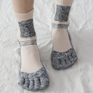 천연마사 발가락 등산 양말 2켤레 트레킹 두꺼운 남성 장목 작업 안전화 ... 운동러 솔직 후기 | 실사용 리뷰 - 상품 이미지 2