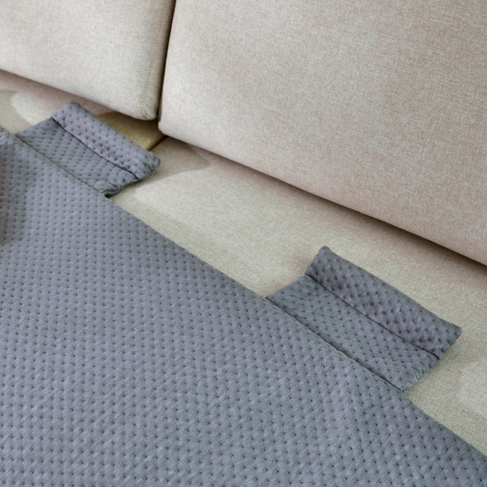 팜데코 돈무브 쇼파토퍼 돌 소파패드 매트 깔개 커버 3인용 덮개 다크그레이