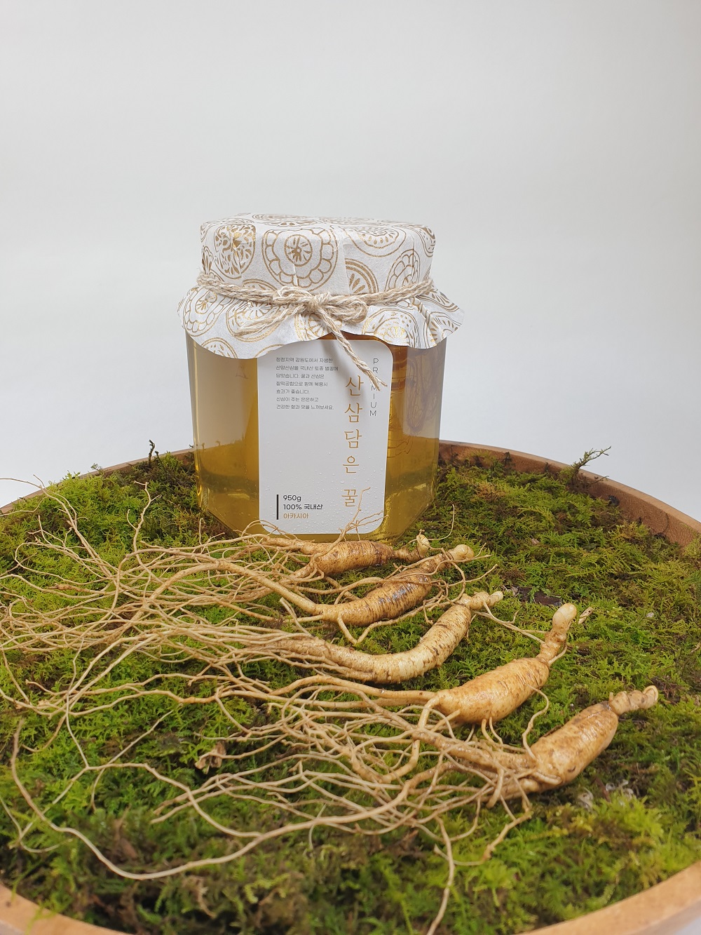프리미엄 산삼 담은 꿀 950g - 상세 이미지 3