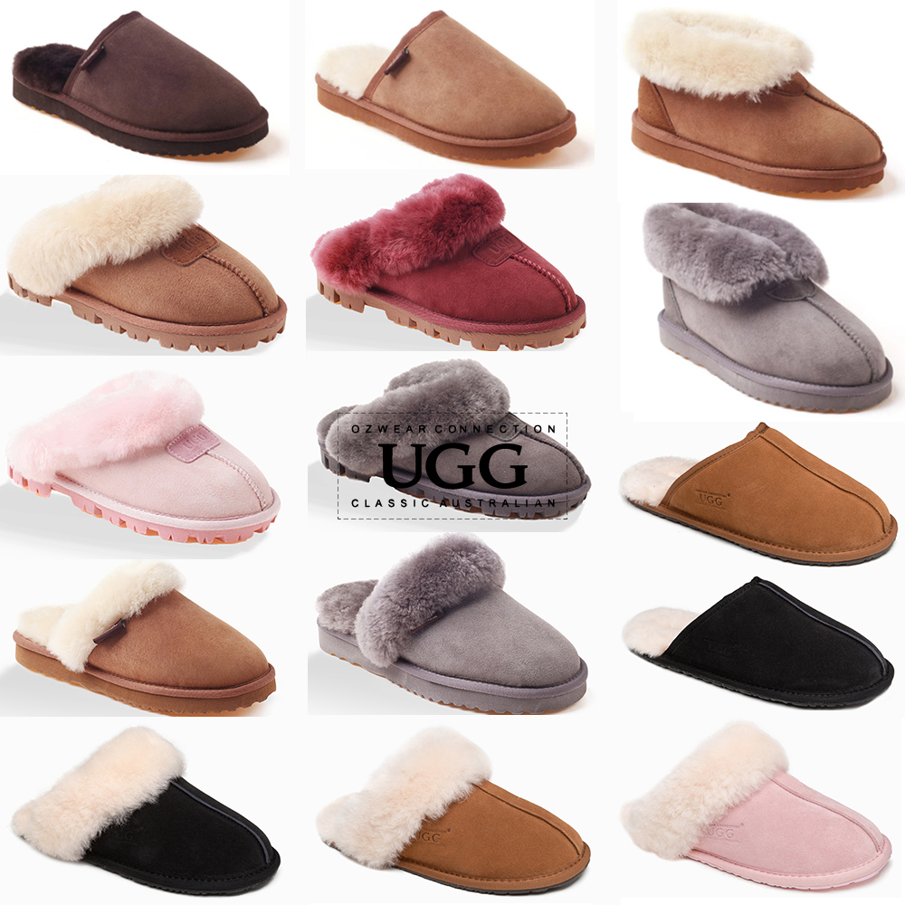호주 UGG 오즈웨어 양털 코게트 실내 실외 슬리퍼 6종 - 상품 이미지