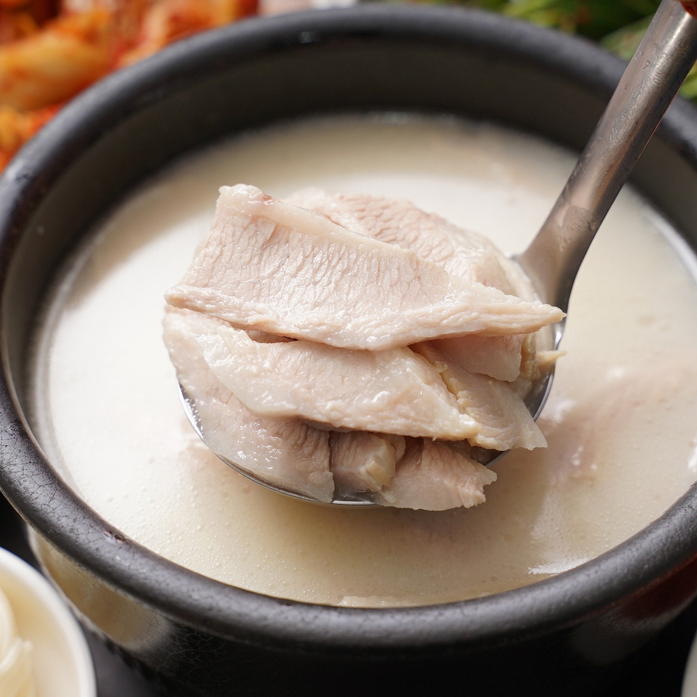 부산 항정살 돼지국밥 550g 1인분 맛집 국밥 밀키트 - 상세 이미지 3