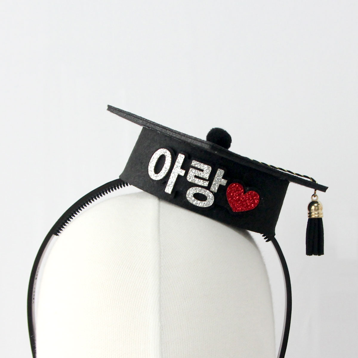 [무료배송] 컬러태슬 학사모머리띠 졸업식 수료식 졸업사진 졸업선물 - 상세 이미지 2