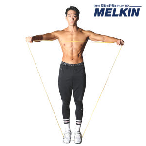 멜킨 풀업밴드 7단계 철봉 턱걸이 라텍스 운동 기구 저항 홈트 탄력 오렌... 운동러 솔직 후기 | 실사용 리뷰 - 상품 이미지 4