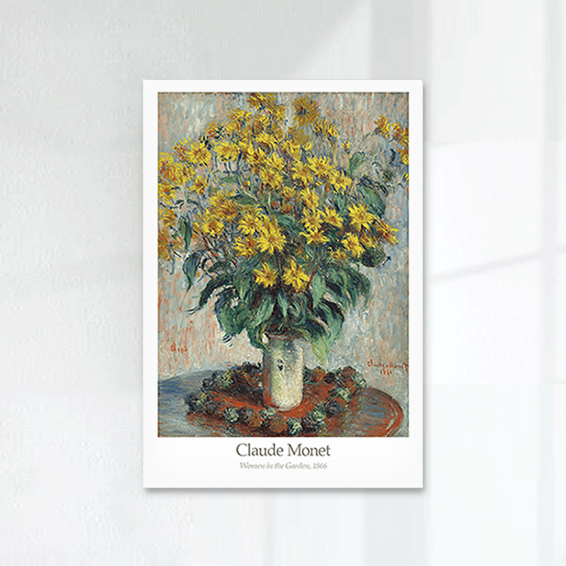 클로드 모네 명화 21종 꽃 그림 거실 no63 패브릭포스터 XS (19 x 28cm) 이미지 6