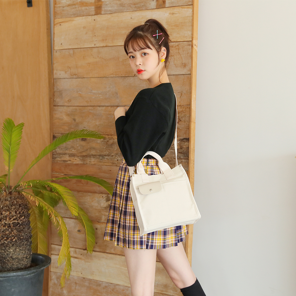 프롬헤븐 토트 에코백 캔버스가방 제아티 - 상세 이미지 2