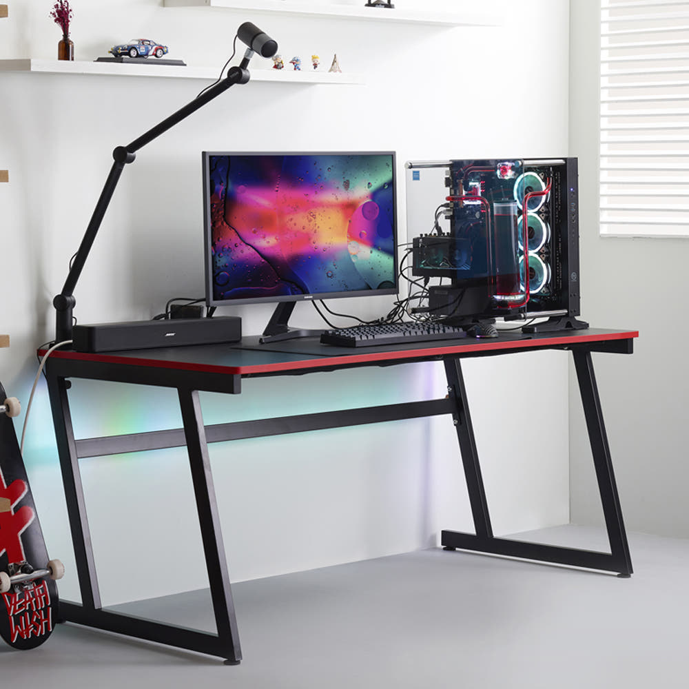 제닉스 제닉스 ARENA-X ZERO DESK 1600 블랙 1인용 게이밍 책상