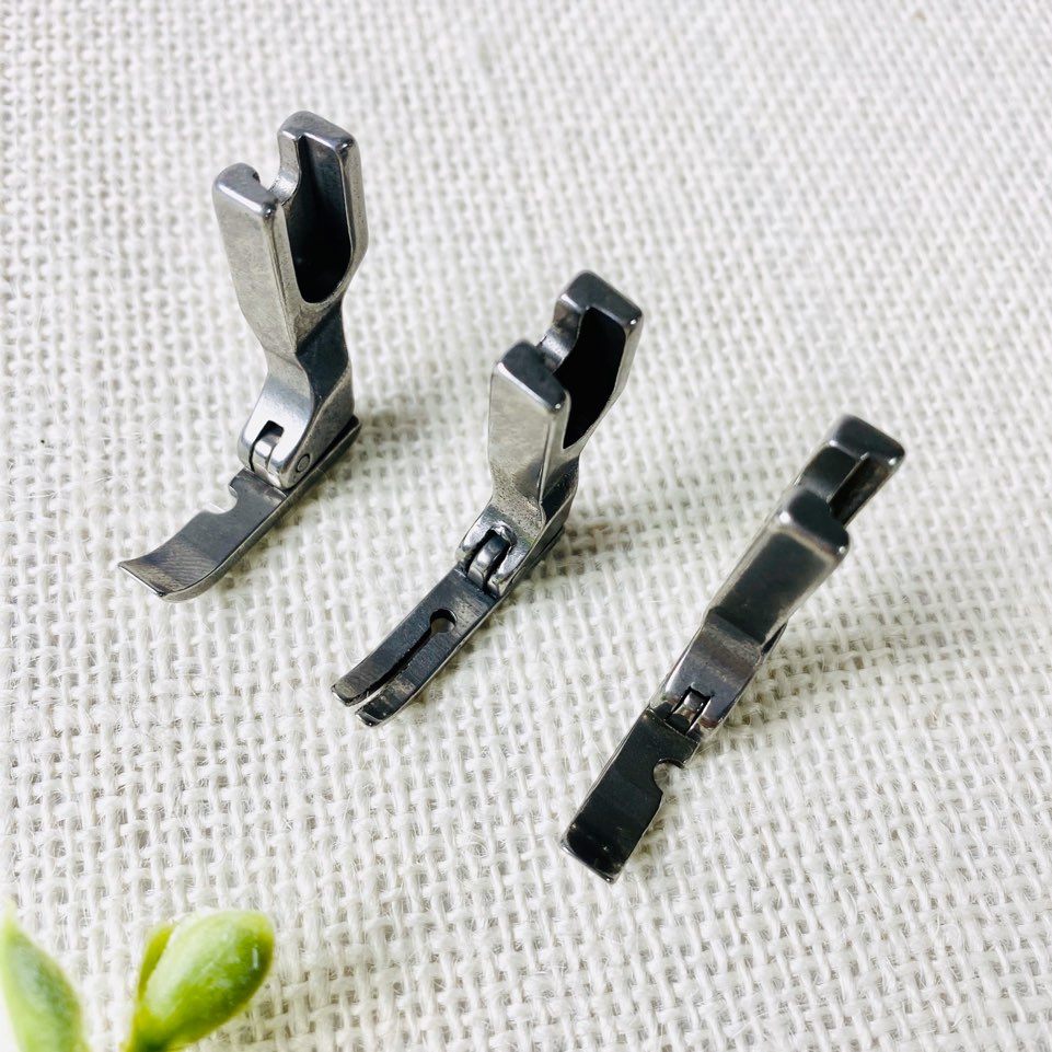 공업용) 지퍼노루발 3종(오른쪽,중앙,왼쪽) - 상품 이미지