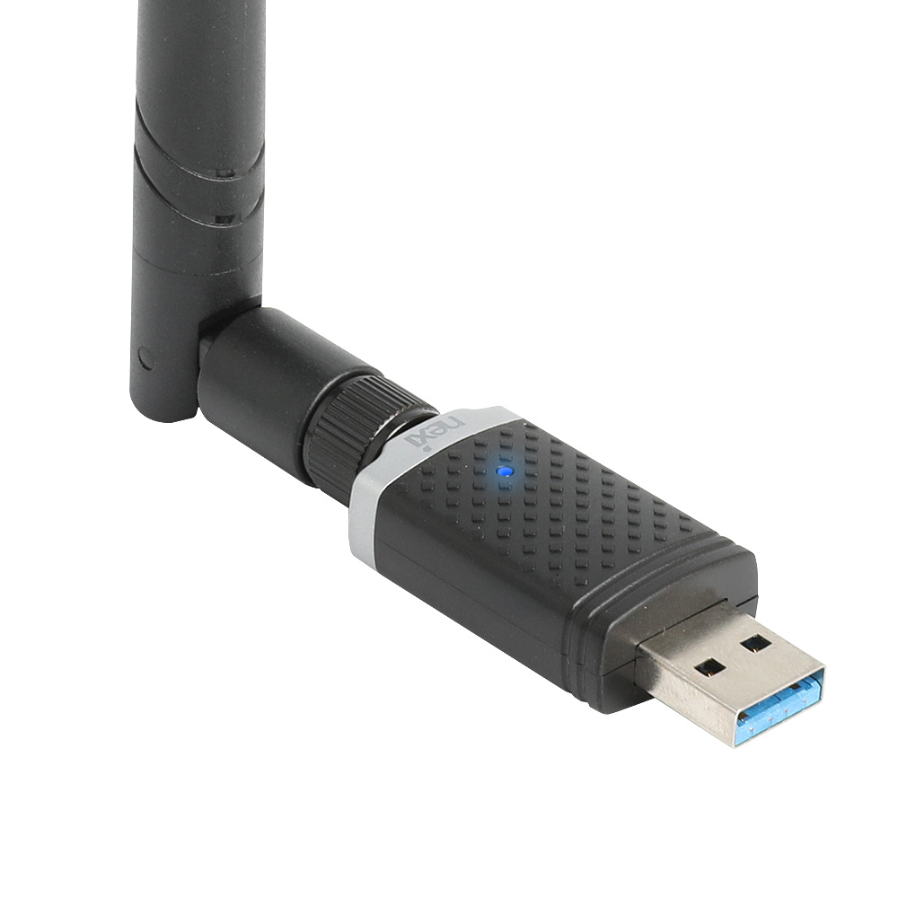 넥시 USB3.0 무선랜카드 와이파이 듀얼밴드 5dBi 듀얼밴드 무선보안 노트북 PC - 상세 이미지 2