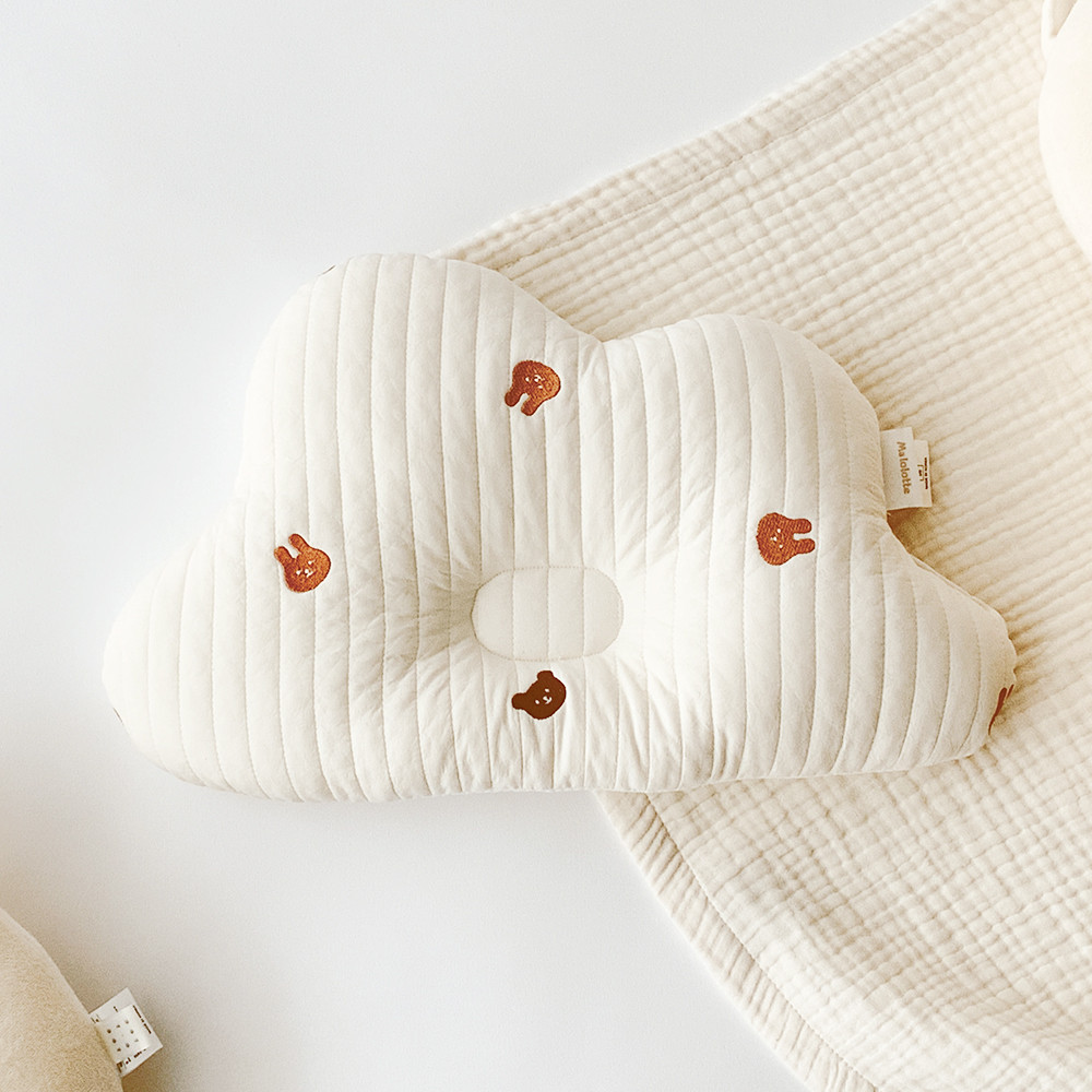 마롤로뜨 아기 베개 100수 누빔 구름 유아 짱구 신생아