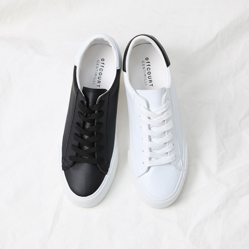 [센티밀리] 스니커즈 키높이 깔끔한 데일리 커플 운동화 3.5cm S-cm05 - 상세 이미지 2