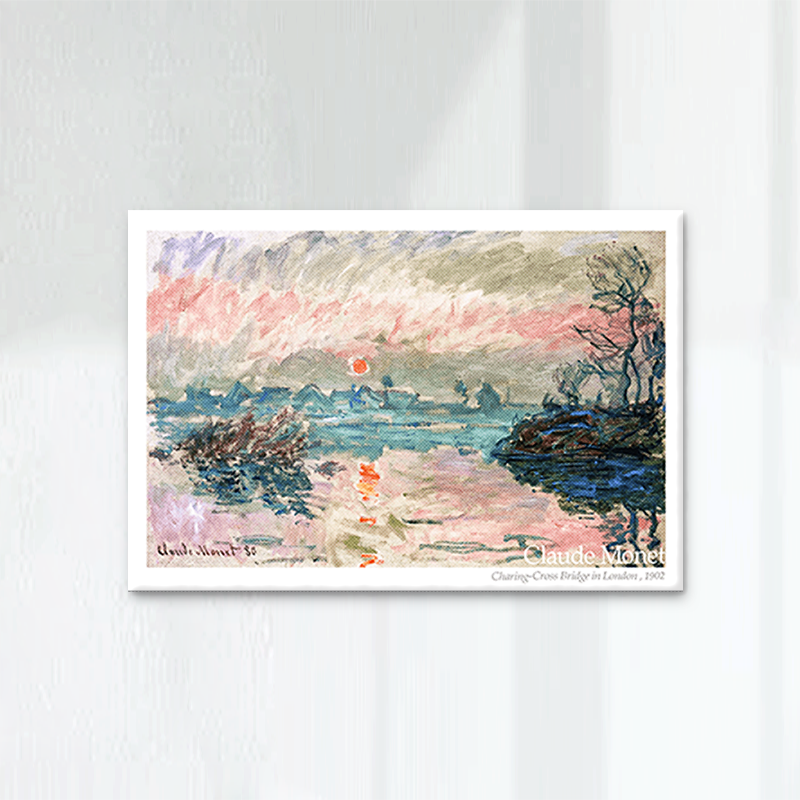 헤이데이윤 명화 클로드모네 12종 no84 패브릭포스터 XS (28 x 19cm) - 상세 이미지 5