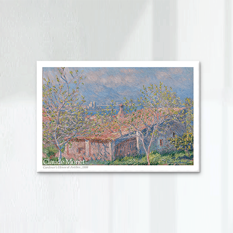 헤이데이윤 명화 클로드모네 12종 no84 패브릭포스터 XS (28 x 19cm) - 상세 이미지 3