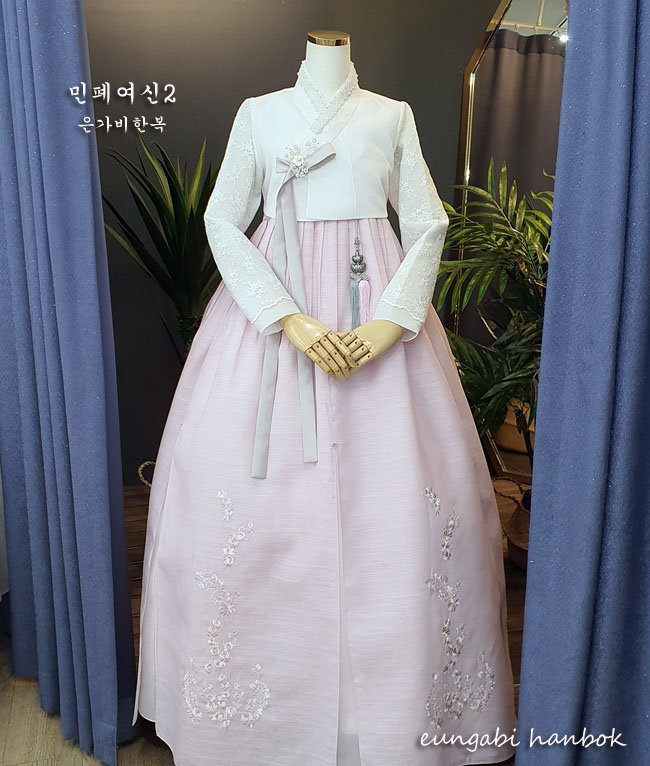 [한복대여] 민폐여신2 여성 하객 결혼식 한복 - 상품 이미지
