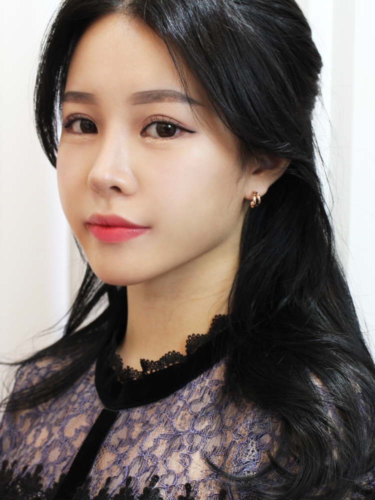 18K 귀걸이 투링 슬림 원터치 데일리 골드 여자 친구 선물 생일 - 상세 이미지 2