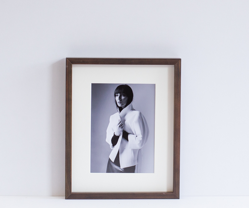 심플 아크릴 원목 액자 프레임 웨딩 틀 우드 맞춤제작 락니티 12mm 연밤 a3 사이즈