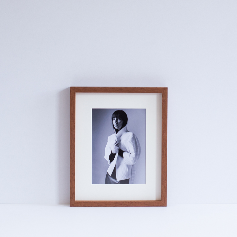 심플 아크릴 원목 액자 프레임 웨딩 틀 우드 맞춤제작 락니티 12mm 연밤 a3 사이즈
