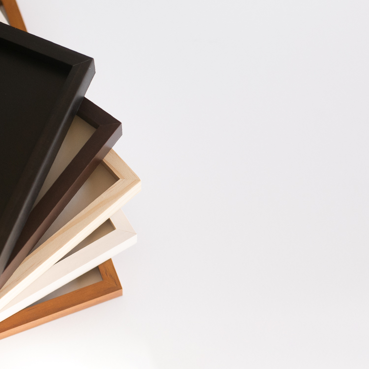 심플 아크릴 원목 액자 프레임 웨딩 틀 우드 맞춤제작 락니티 12mm 연밤 a3 사이즈