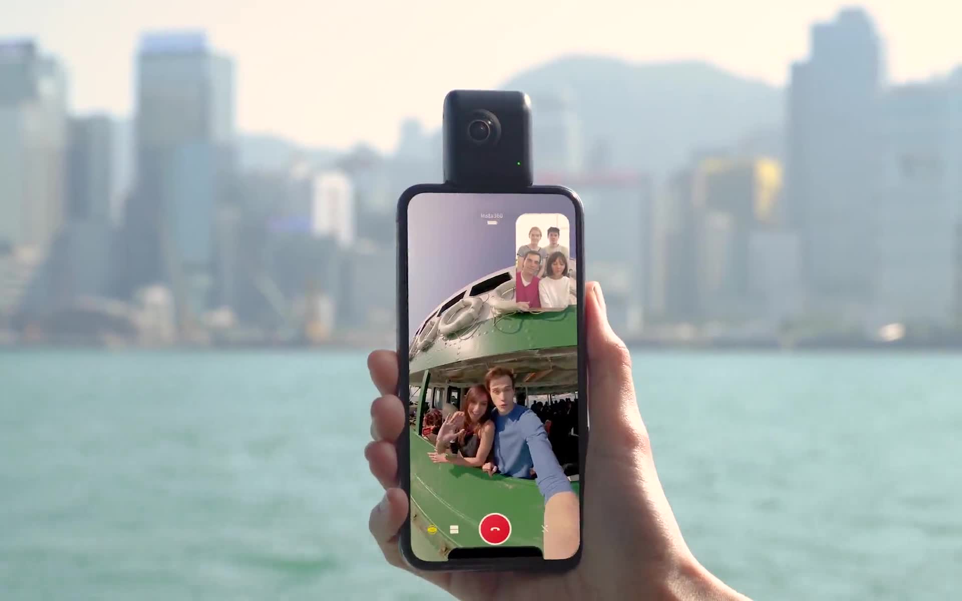 인스타360 NANO S (블랙) iPhone 360도 촬영 - 상세 이미지 4