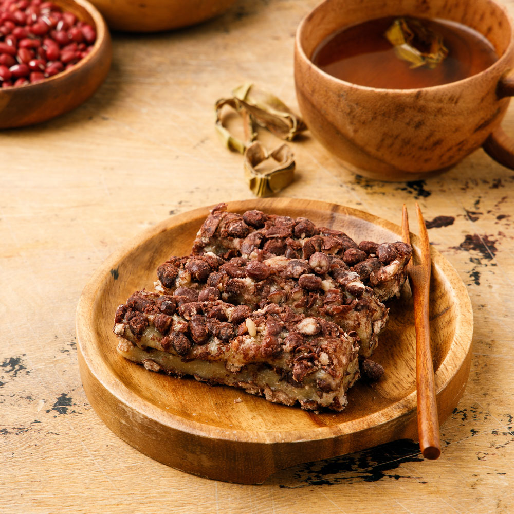 싸리재 팥떡 시루떡 [ 무설탕 현미 찹쌀 통팥 찰떡 240g ] 아침대용 개업 이사 떡 이미지 4