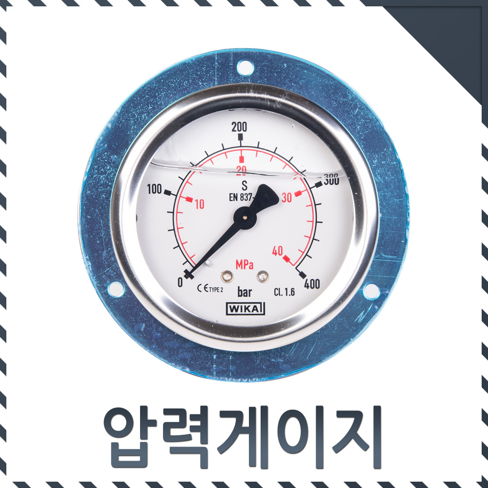 위카 압력게이지 213.53 BD형 60파이 40MPa - 상세 이미지 2