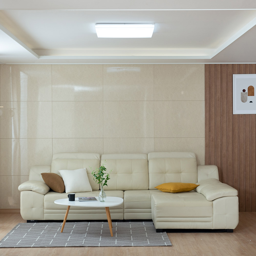 LED 토리스 슬림 거실등 120W 일체형 거실 인테리어 홈조명 이미지 6