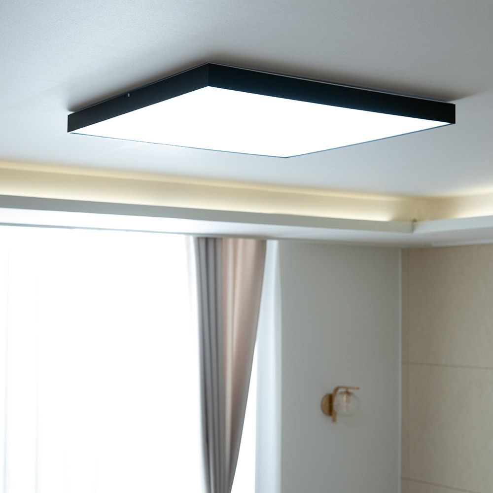 LED 토리스 슬림 거실등 120W 일체형 거실 인테리어 홈조명 - 상세 이미지 4