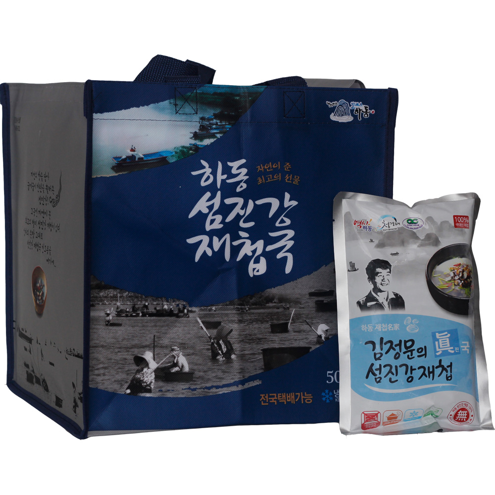 시원한 하동 섬진강 재첩국 김정문 제첩국 300g 11팩 이미지 6