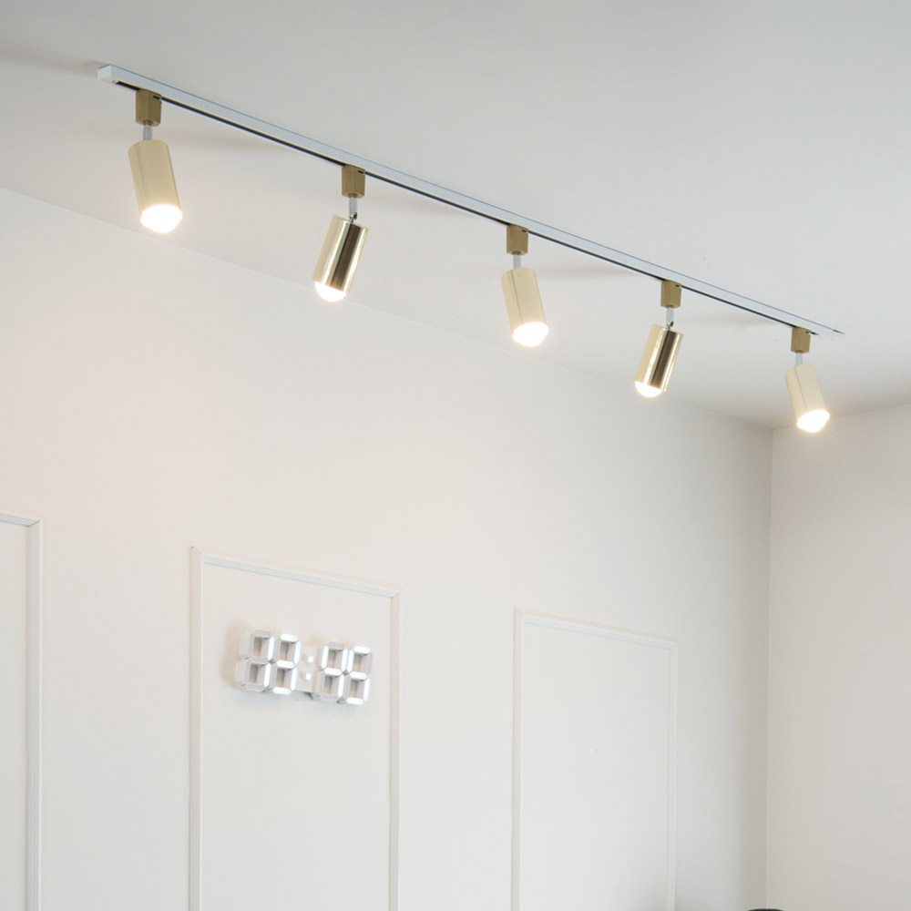 시에로20 블랙 led 인테리어 식탁 레일조명 카페 주방 포인트조명 실린더 식탁등