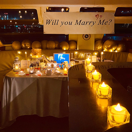 부산 요트 프로포즈 이벤트 해운대 광안리 업체 로사요트 실속형