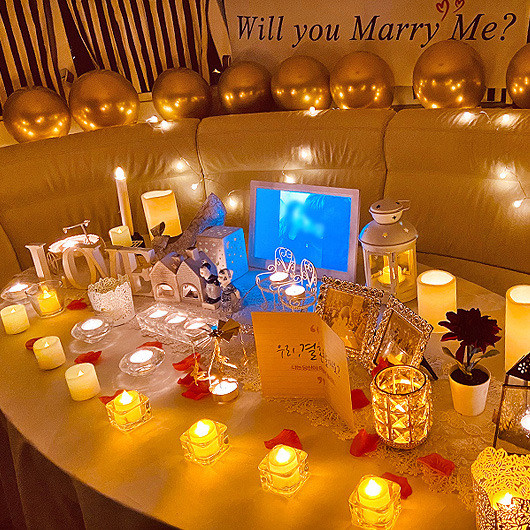 부산 요트 프로포즈 이벤트 해운대 광안리 업체 로사요트 실속형