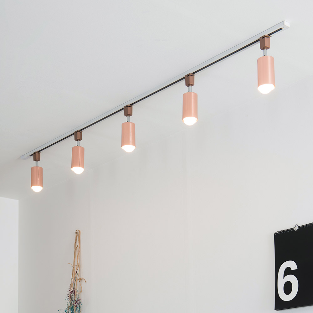 시에로20 블랙 led 인테리어 식탁 레일조명 카페 주방 포인트조명 실린더 식탁등