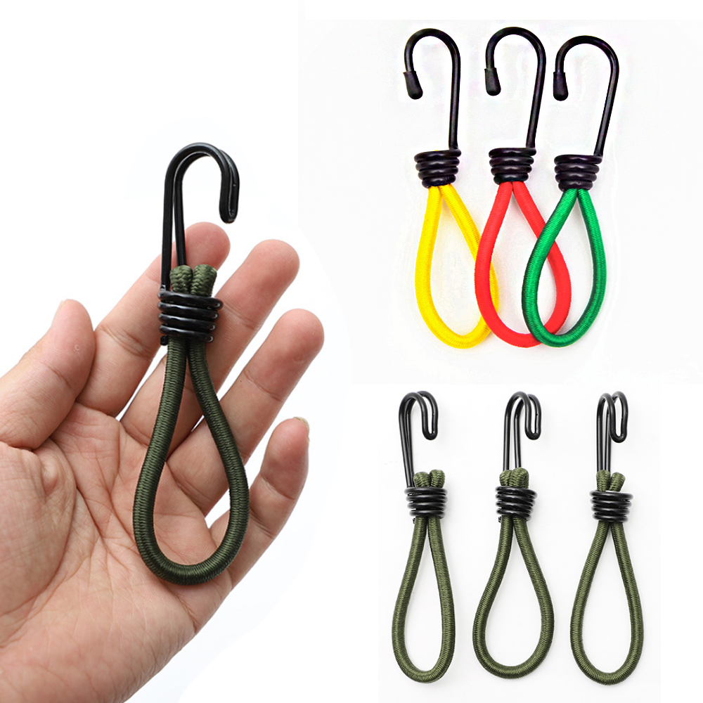 모아이캠핑 스트레치코드 텐트 타프 탄성 끈 스트링 로프 미니