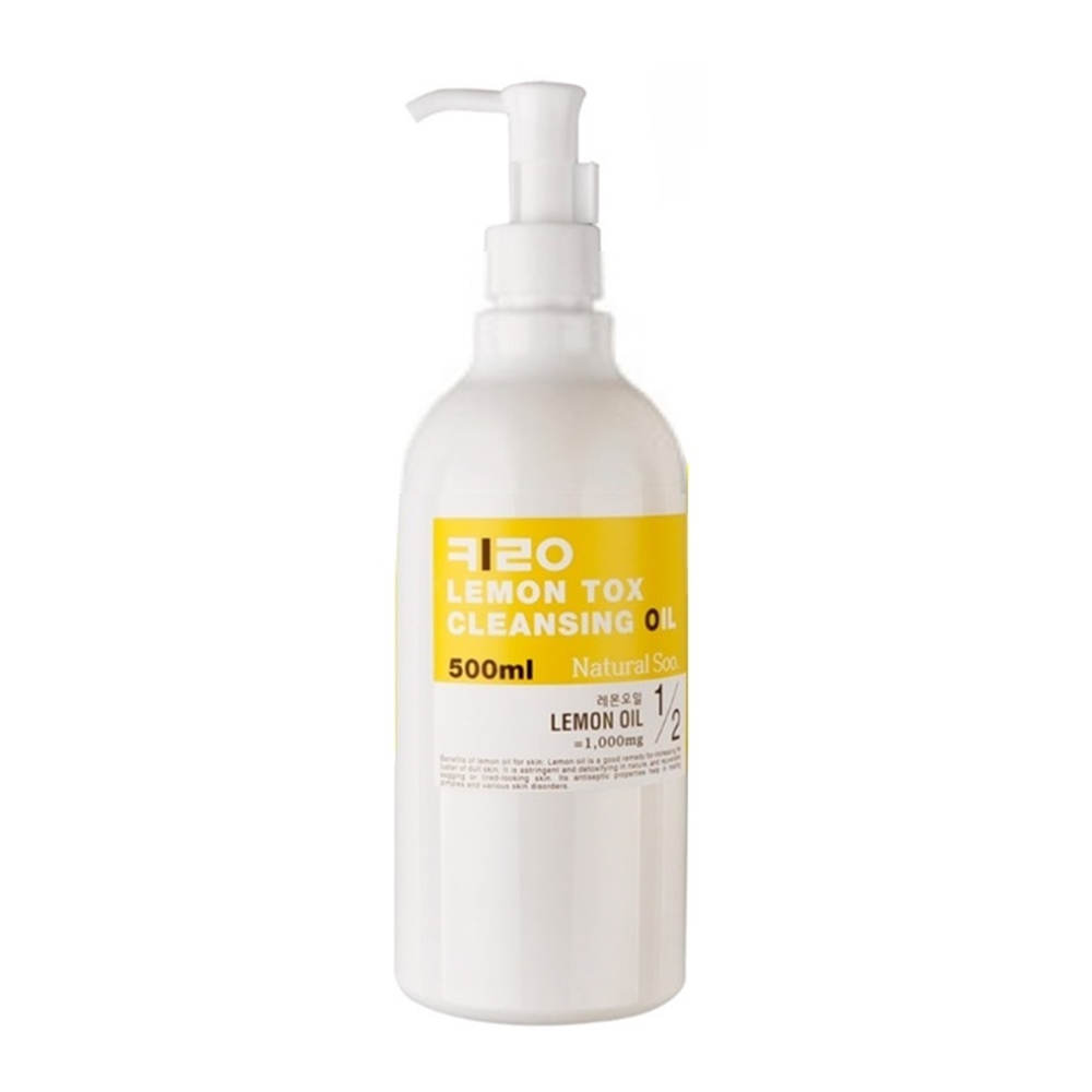 내추럴수 키로 레몬 톡스 클렌징 오일 500ml 클렌징 폼 200g x 5개 세트 - 상세 이미지 5