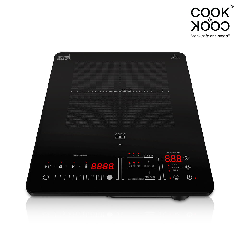 쿡앤쿡 압력밥솥 누룽지 1구인덕션 K30 선물 솥밥기계 단품 부모님 명절 국산
