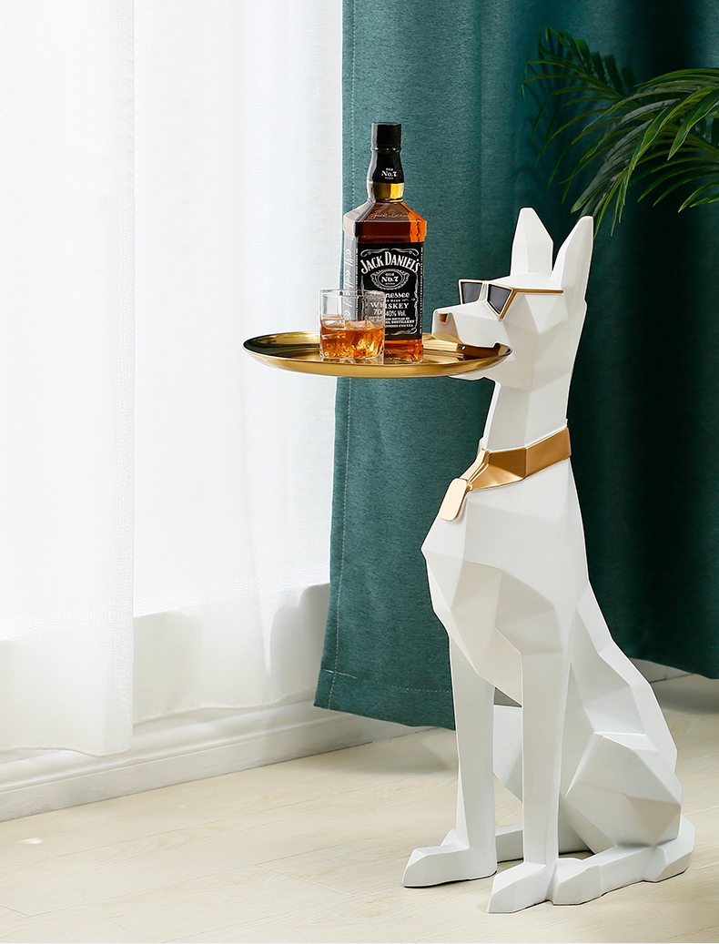 도베르만 미니 소파 사이드 보조테이블 커먼 1인 자취 인테리어 협탁 데이지 화이트