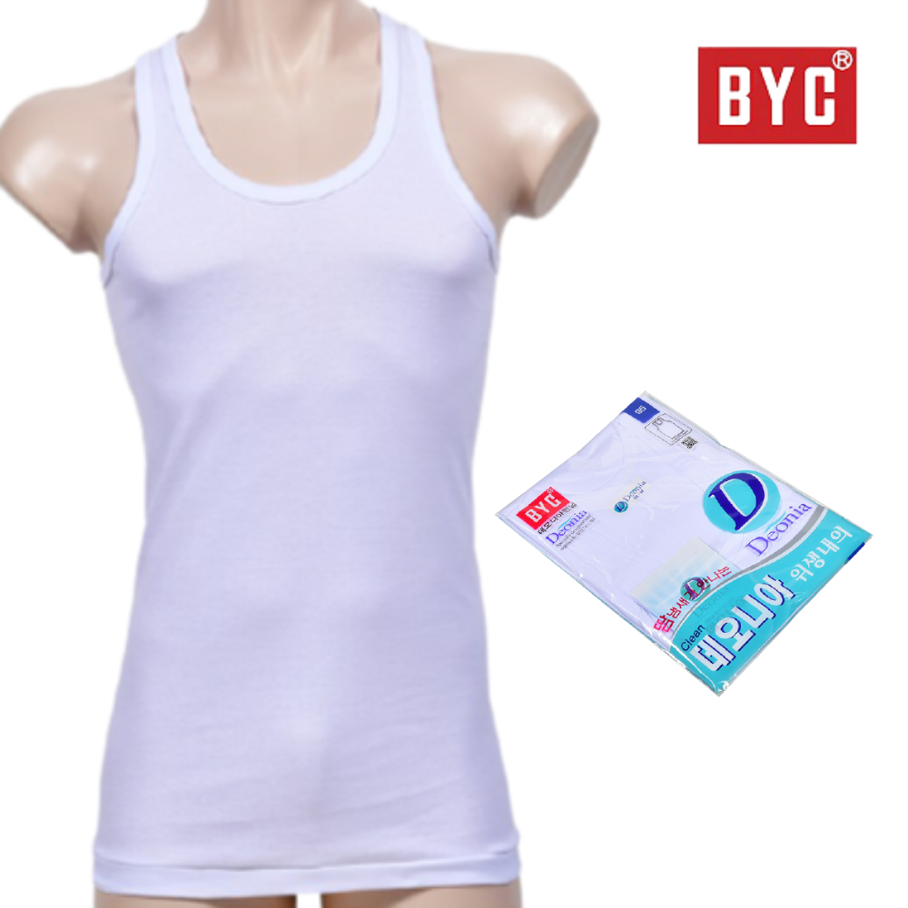 데오니아 byc메리야스 쌍방울 순면 남자난닝구 땀냄새 안나는 위생 런링 메리아스 런링구