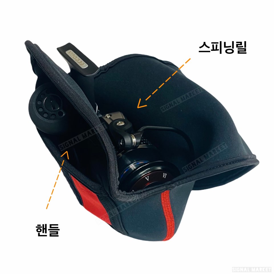 CK로드 핸들포켓 DX 스피닝릴파우치 릴케이스 릴주머니 이미지 6
