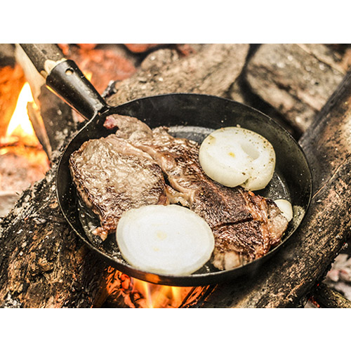 루엣비든 부쉬크래프트 무쇠부시팬 풀세트 백패킹 철팬 캠핑 프라이팬 그릴 조리도구 아이언팬