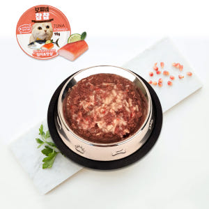 모찌네 국산 사조생산 고양이캔 챱챱 참치+닭가슴살, 90g, 24개 솔직 후기 | 실제 사용자 리뷰 총정리 - 상품 이미지 3