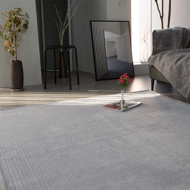 [마일드] 극세사 러그 거실 카페트 사계절 워셔블 먼지없는 단모 대형 크림100x150