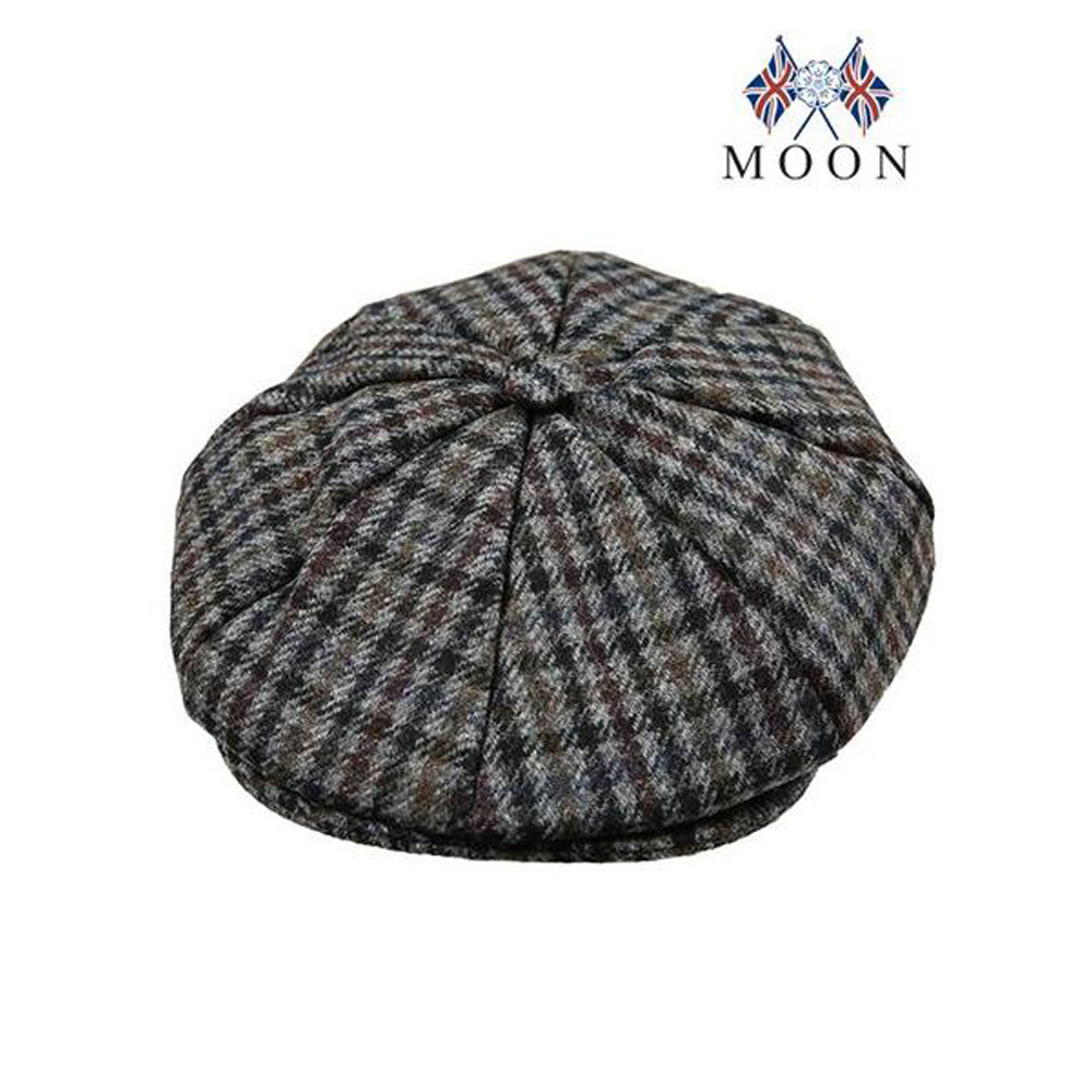 덴츠 Abraham Moon Yorkshire Dogtooth Check Cap 헌팅캡 - 상세 이미지 3