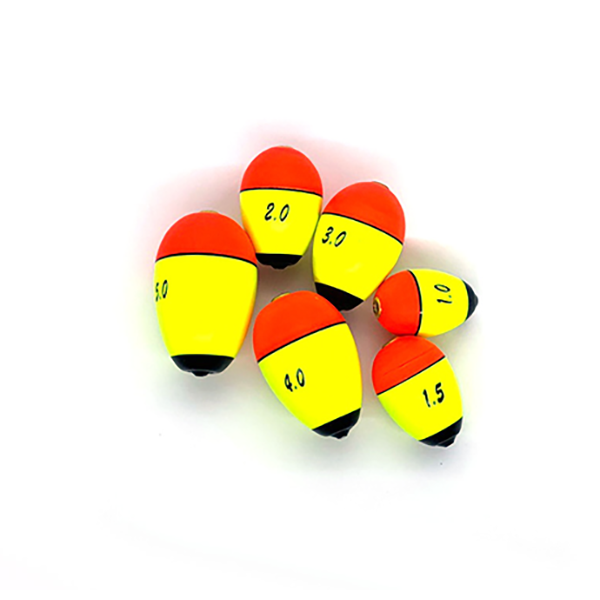 EVA 구멍찌 연질 바다낚시 친환경 1 1.5 2 3 4 5호 3개세트