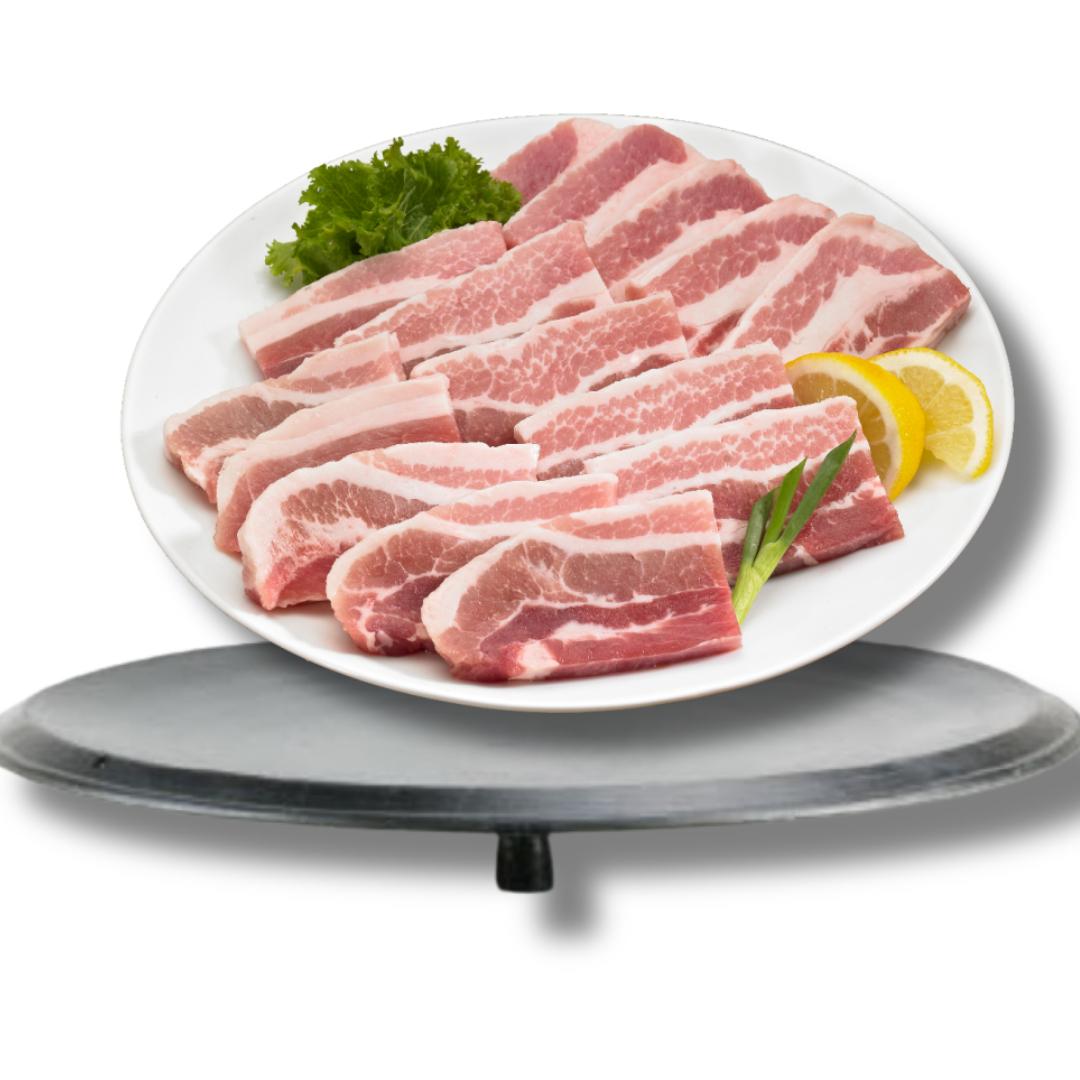 솥뚜껑 불판 410 닭갈비 철판 주물럭 구이판 삼겹살 고기판 그릴팬 로스구이