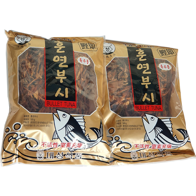 대성식품 훈연 가쓰오부시 500g-2개 육수용 국물용 업소용 장국 : 식자재프로