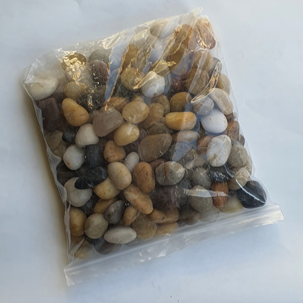 우화석자갈 고광택(3kg 1봉) 3가지사이즈 조경정원 해미석landscape pebble - 상세 이미지 2
