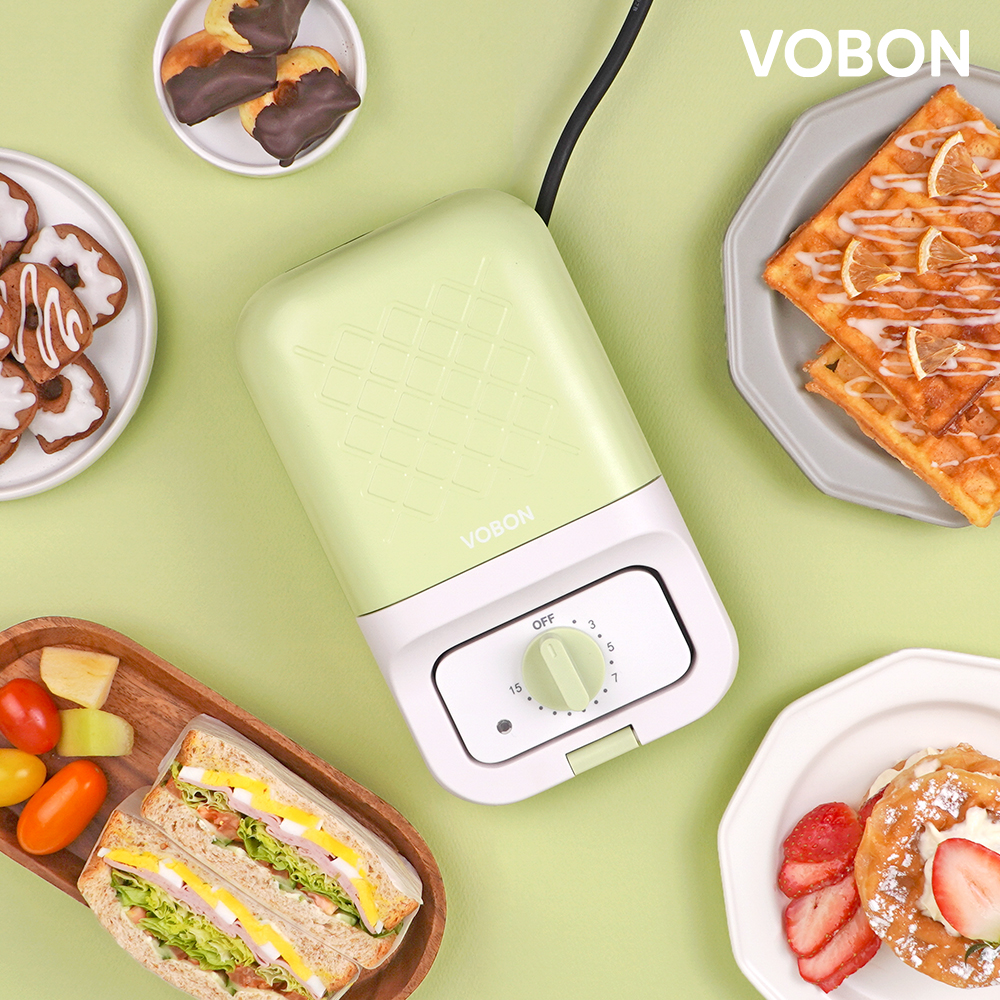[리퍼/단순변심] 보본 샌드위치메이커 와플 크로플 도넛 만들기 VB-SM203G