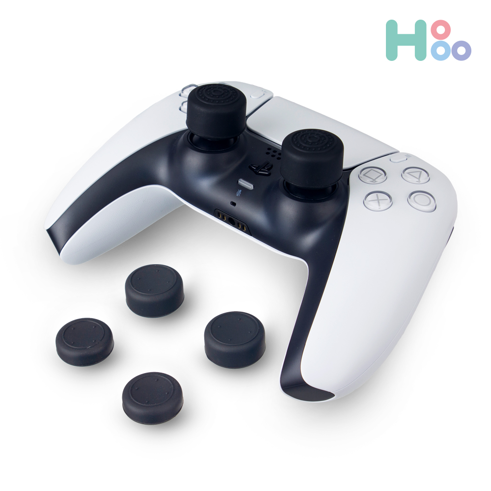호후 PS5 플스5 듀얼센스 스틱커버 아날로그 조이스틱 커버 캡 썸그립 높이조절 6P
